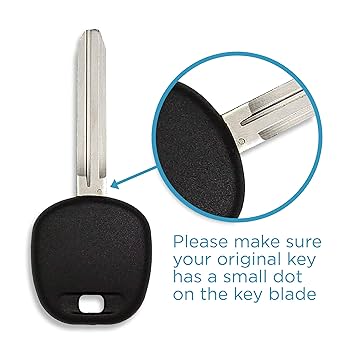 Keyless2Go New Uncut Replacement Transponder Ignition 4D67